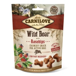 Carnilove Canine Crunchy Snack Jabalí Suplemento alimenticio 6 ud