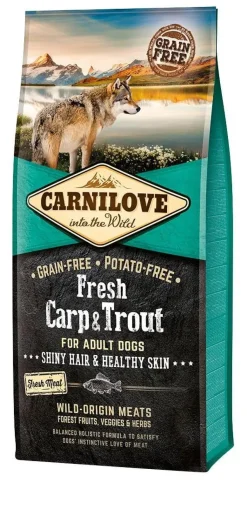 Carnilove Canino Adulto Fresco Carpa & Trucha Alimento Seco 12kg