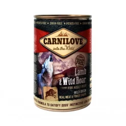 Carnilove Cordero y Jabalí Comida para Perros Adultos 6x400gr