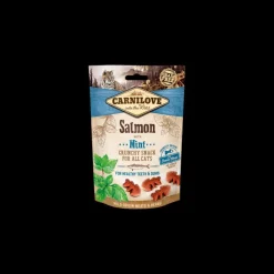 Carnilove Feline Crunchy Snack Salmón con Menta 500g