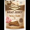 Carnilove Jerky Conejo y Pavo Barritas 12 ud