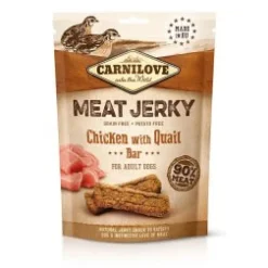 Carnilove Jerky Pollo y Faisán Golosinas para Perros 12 ud