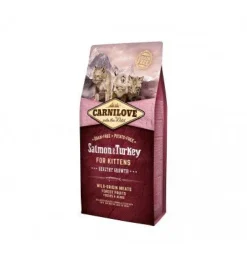 Carnilove Kitten Salmón y Pavo Pienso Seco 400g
