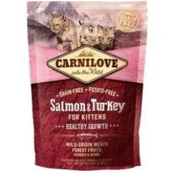 Carnilove Kitten Salmón y Pavo Pienso Seco 400g