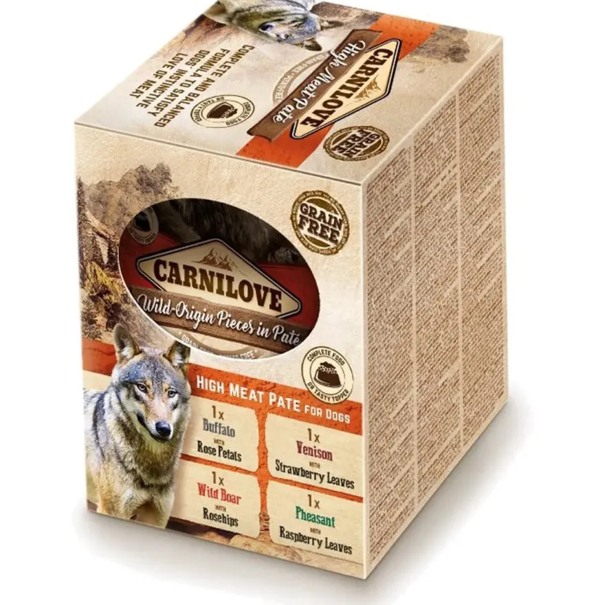 Carnilove Multipack Pouch Carnes para Perros 4 x 300g