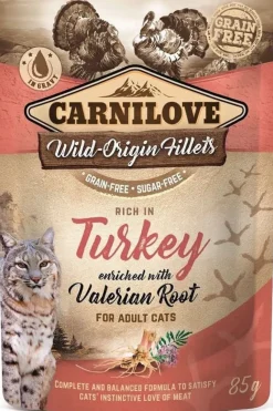 Carnilove Pavo Alimento Húmedo para Gatos 85g