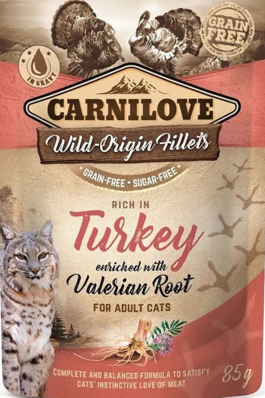 Carnilove Pavo Alimento Húmedo para Gatos 85g
