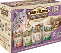 Carnilove Pouch Multipack Comida Húmeda Gato 12x85g