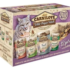 Carnilove Pouch Multipack Comida Húmeda Gato 12x85g
