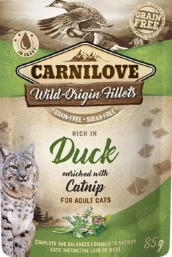 Carnilove Pouch Pato Comida Húmeda 85g
