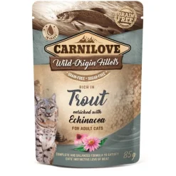 Carnilove Trucha Comida Húmeda para Gatos Adultos 85g