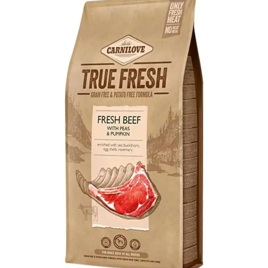 Carnilove True Fresh Ternera Törfoder 4Kg