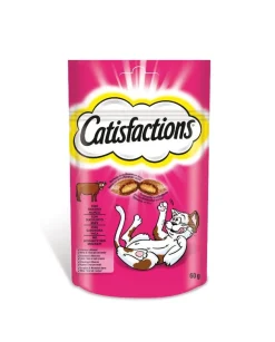 Catisfactions Buey Snack para Gatos 60g