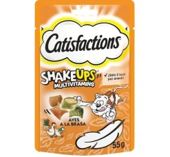 Catisfactions Shakeups Snacks Aves a la Brasa 6 x 55g