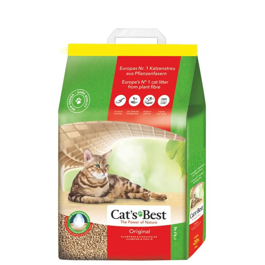 Cat'S Best Original Lecho de Madera Ecológico 5l