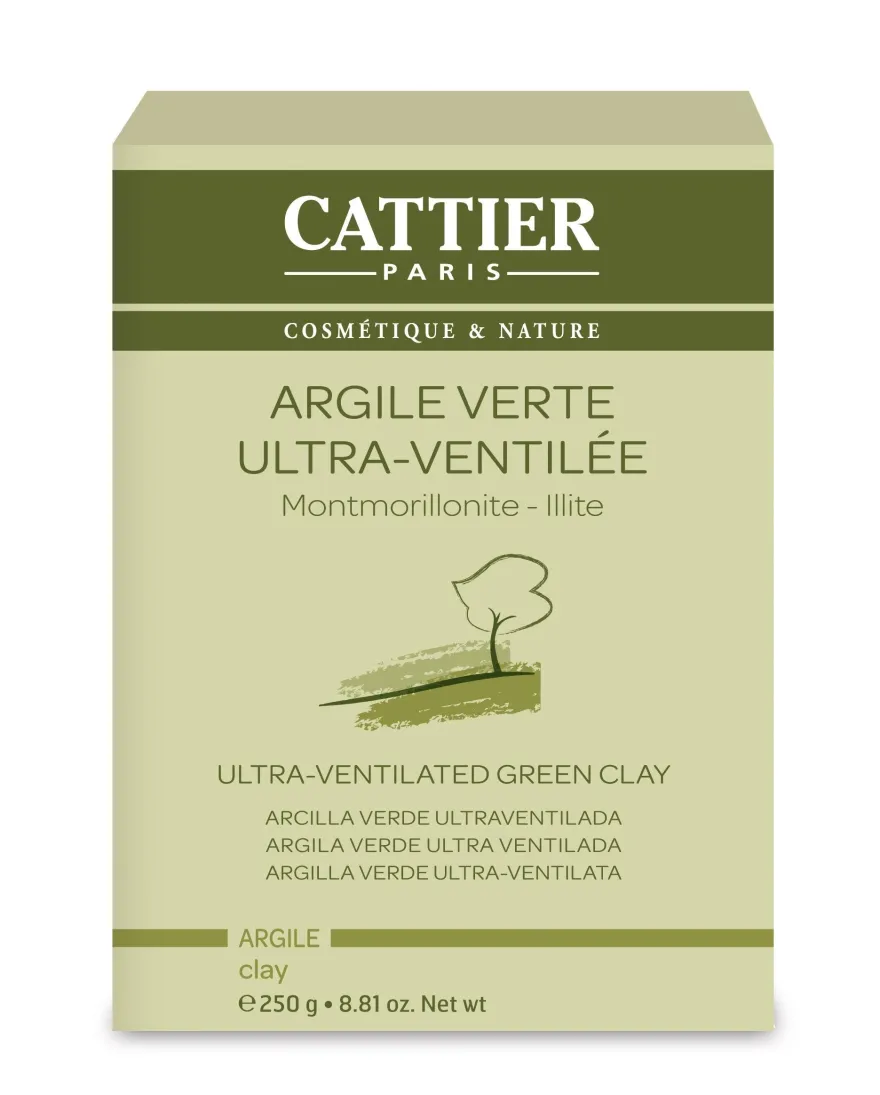 Cattier Arcilla Verde Ultraventilada 250 g