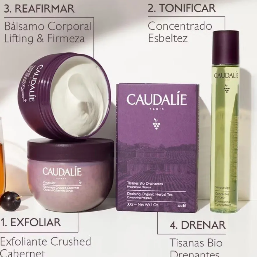 CAUDALIE Vinosculpt Exfoliante Crushed Cabernet 250gr