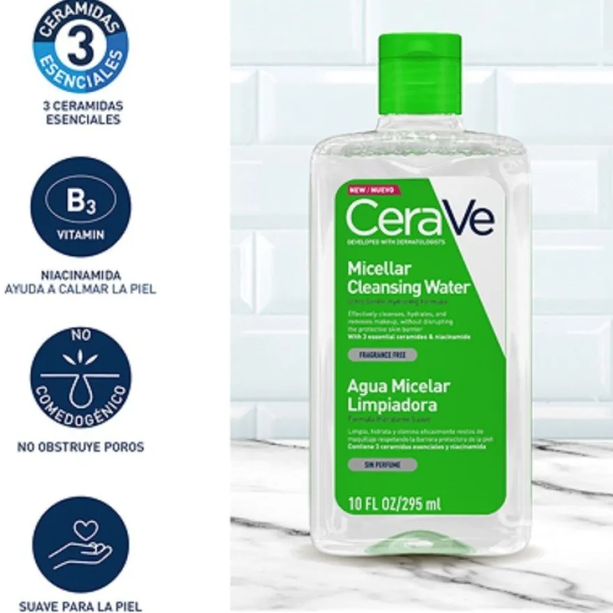 CeraVe Agua Micelar Limpiadora 295ml