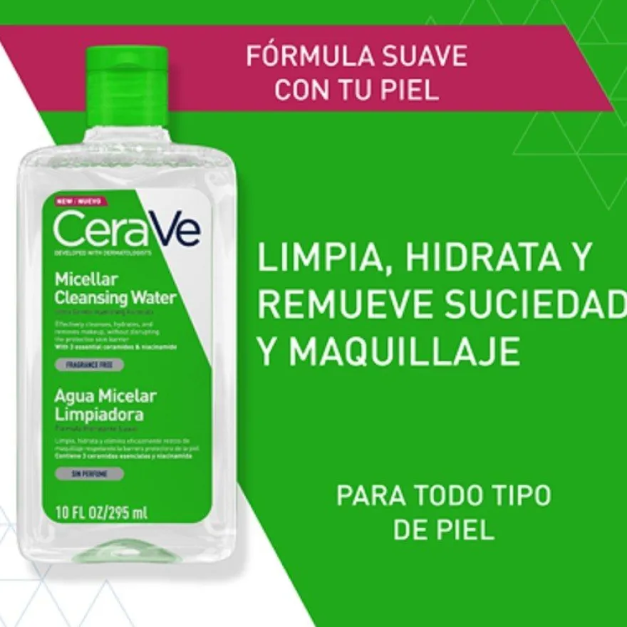 CeraVe Agua Micelar Limpiadora 295ml