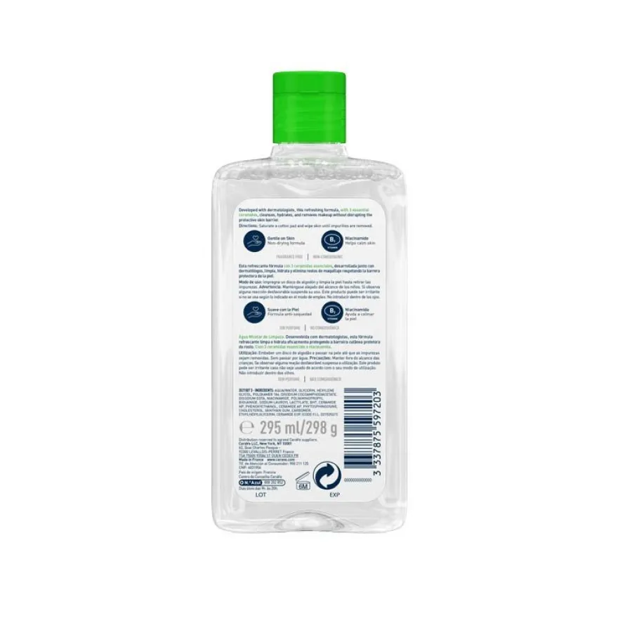 CeraVe Agua Micelar Limpiadora 295ml