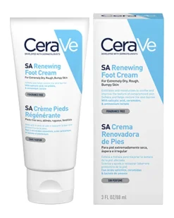 CeraVe Crema para Pies Renovadora con Ácido Salicílico 85G