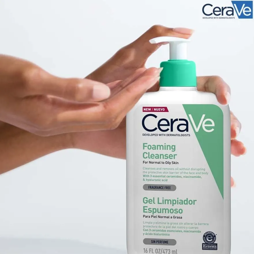 CeraVe Gel Limpiador Espumoso 473ml