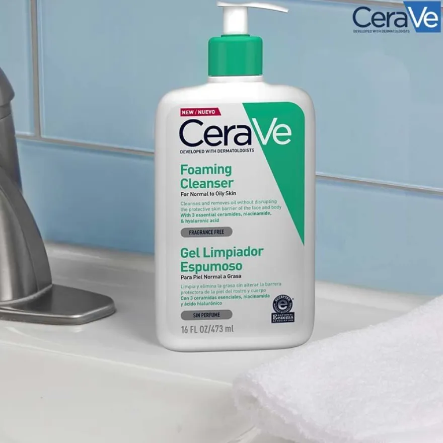 CeraVe Gel Limpiador Espumoso 473ml