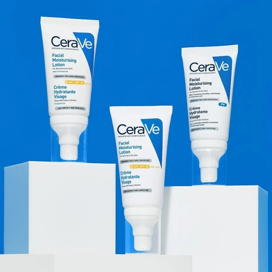 CeraVe Loción Hidratante de Rostro SPF30 52ml