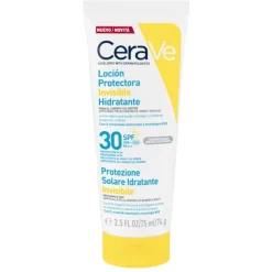 CeraVe Loción Solar Corporal Invisible Hidratante SPF30 75 ml