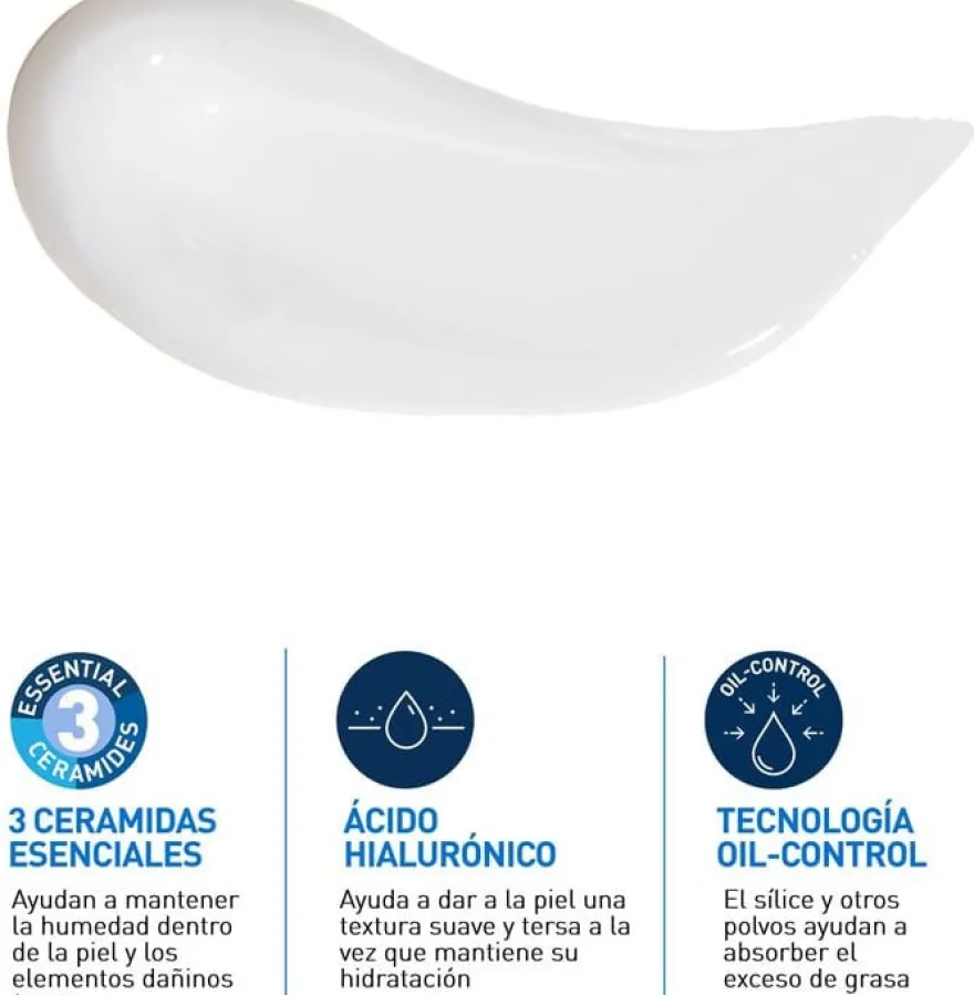 CeraVe Oil Control Gel-Crema Hidratante 52ml