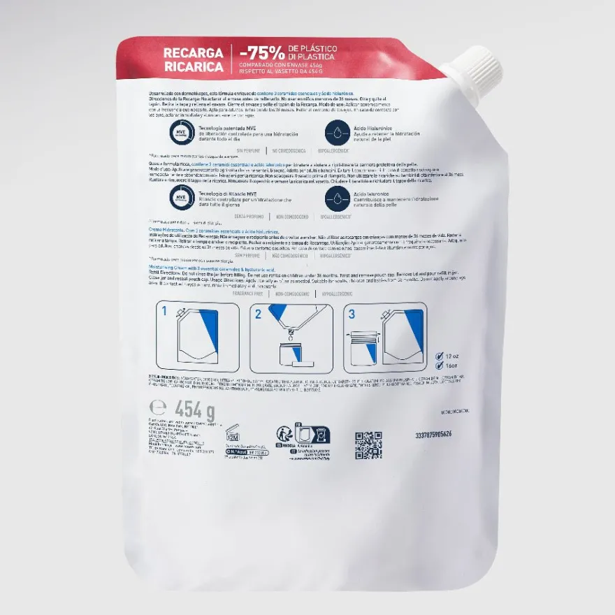 CeraVe Recarga Crema Hidratante 454g