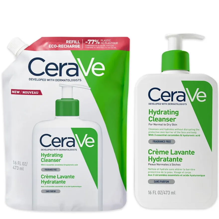 CeraVe Recarga Limpiadora Hidratante 473ml