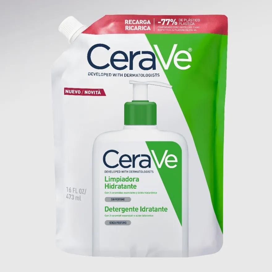 CeraVe Recarga Limpiadora Hidratante 473ml