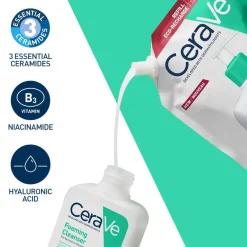 CeraVe REFILL Gel Limpiador Espumoso 473ml
