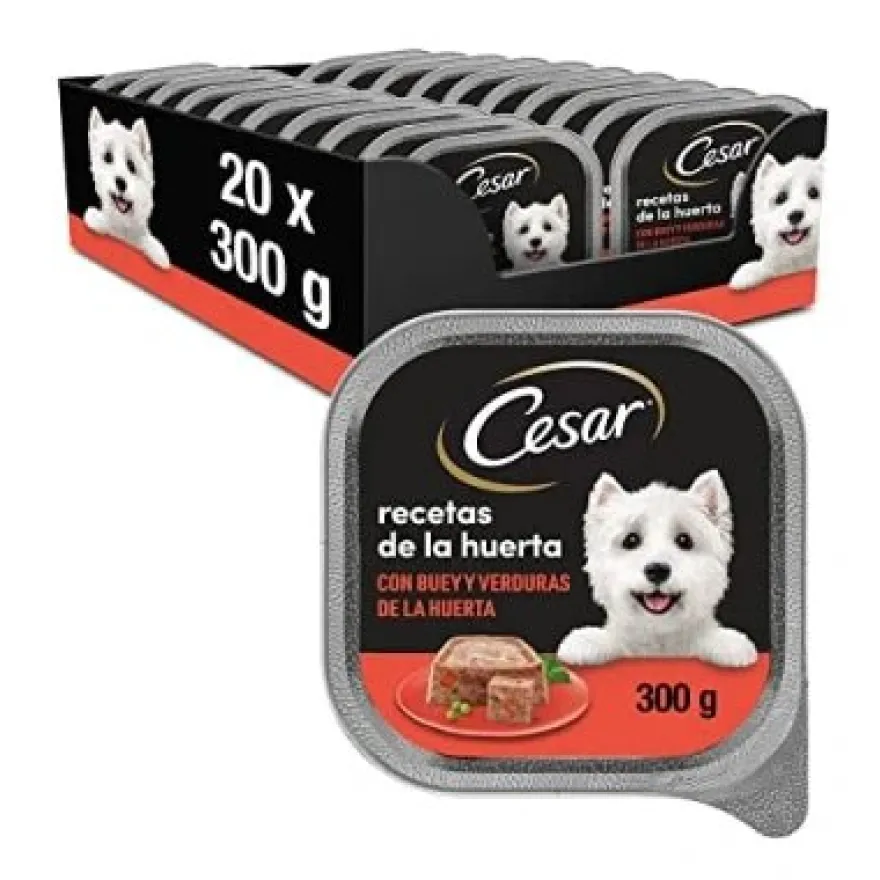 Cesar Buey Comida Húmeda para Perros 20 uds 300g