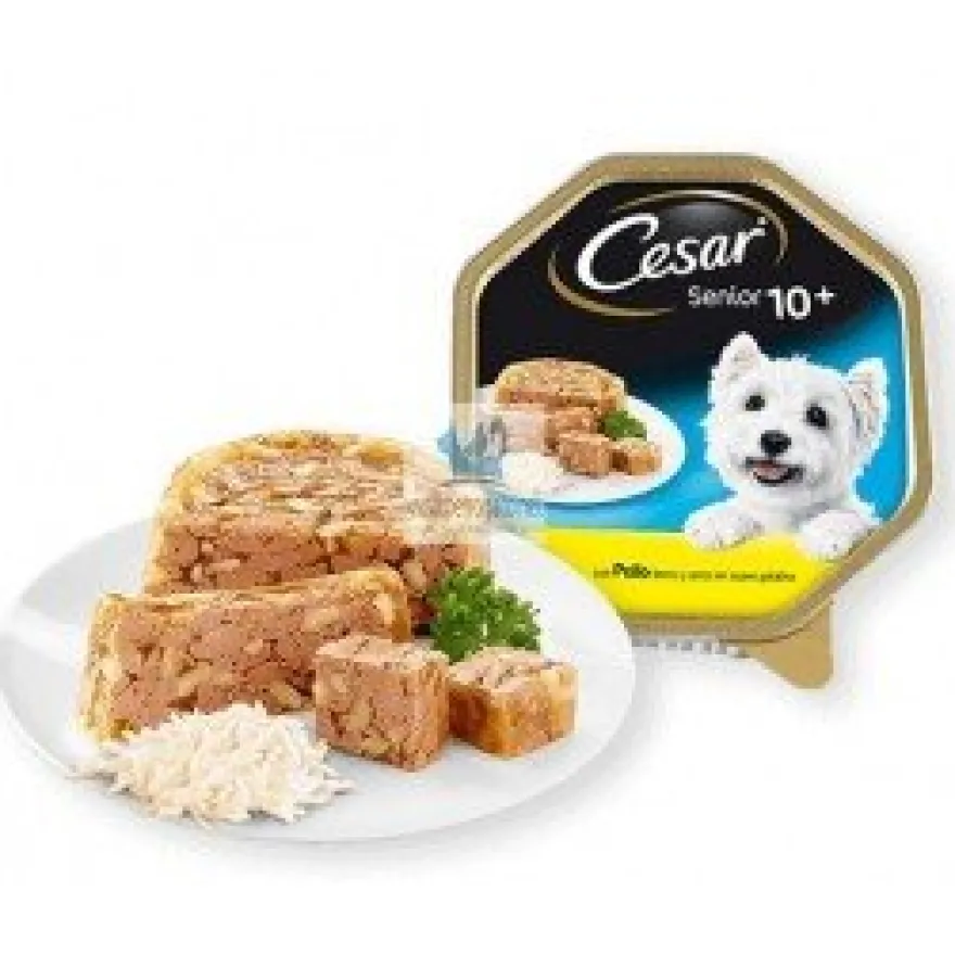 Cesar Clasicos Senior Comida Húmeda 14x150g