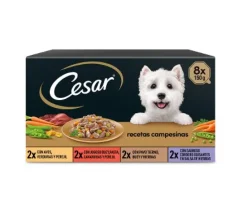Cesar Multipack Receta Campesina Húmeda 24 x 150g