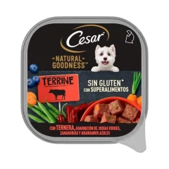 Cesar Natural Goodness Buey Alimento Húmedo 16 x 100g