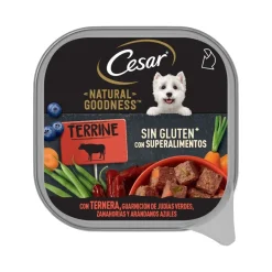 Cesar Natural Goodness Buey Alimento Húmedo 16 x 100g