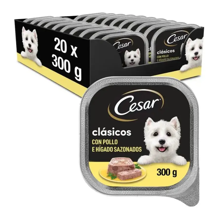 Cesar Pollo Comida Húmeda 20x300g
