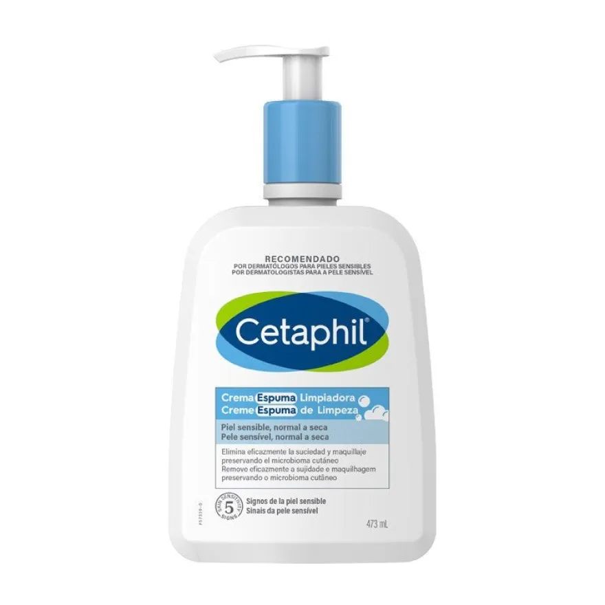 CETAPHIL Crema-Espuma Limpiadora Hidratante 473 ml