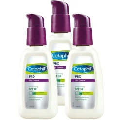 CETAPHIL Triplo CETAPHIL PRO Oil Control hidratante con SPF 30 3x118ML