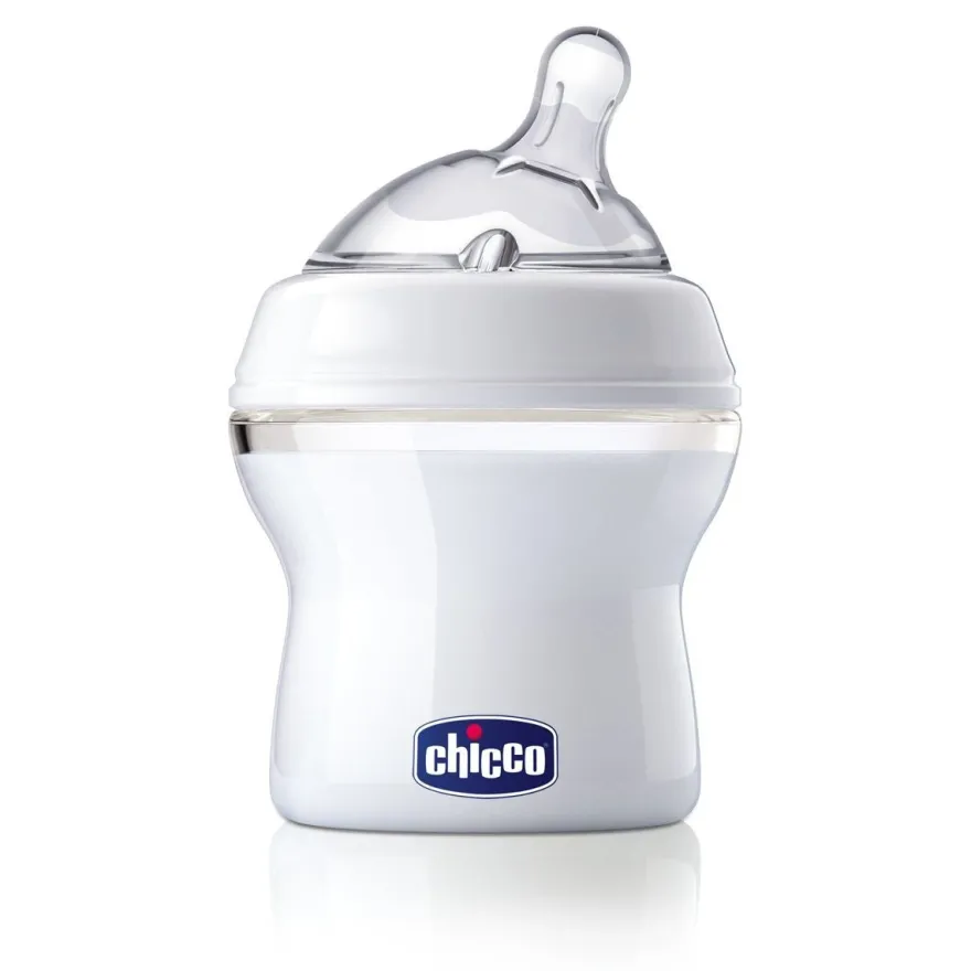CHICCO Biberón Natural Feeling Tetina Inclinada Flujo Normal 150ML