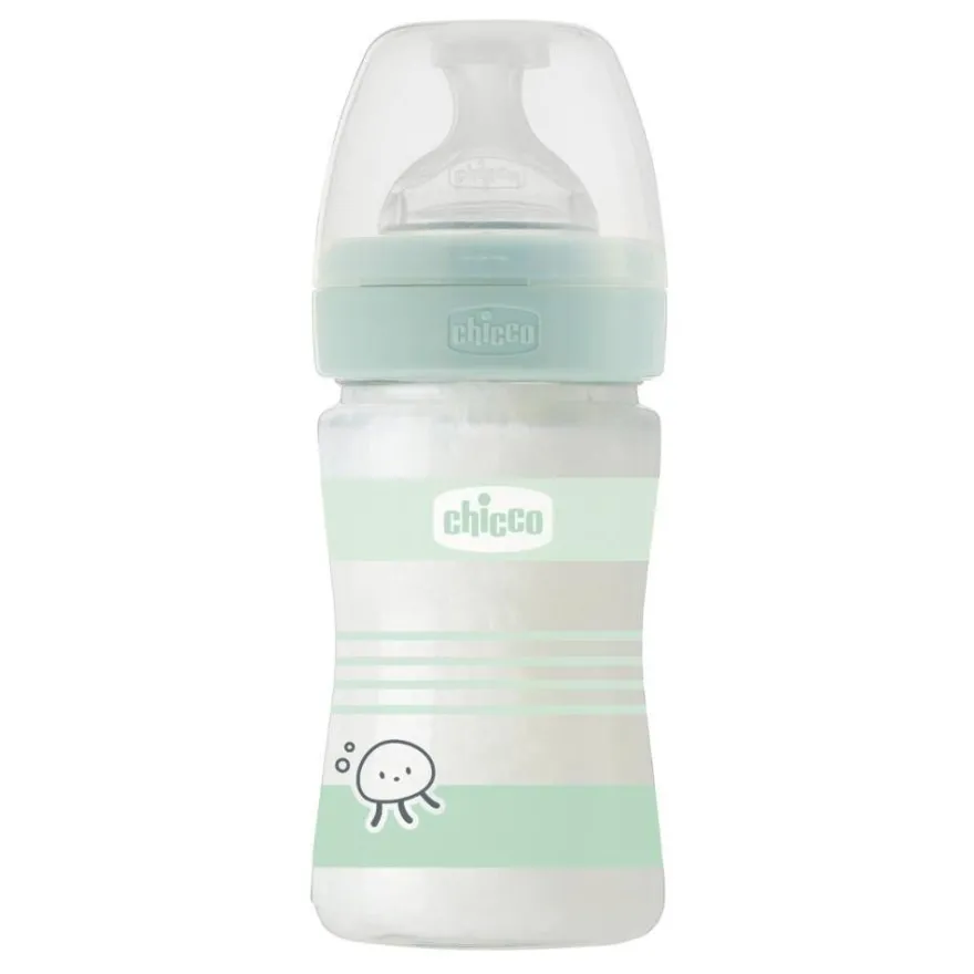 CHICCO Well-Being Biberón Cristal 0m+ 150 ml
