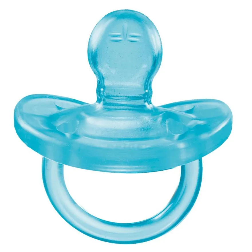 CHICCO 2xChupete Physio Soft Silicon Azul 6-16m (Todogoma)