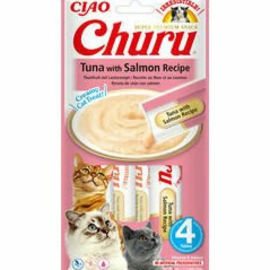 Churu Cat Bites Atún con Salmón Snack 3 x 30g