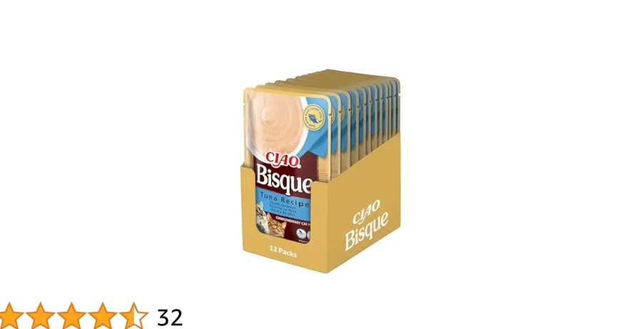 Churu Cat Ciao Bisque Atún Snack 12 ud