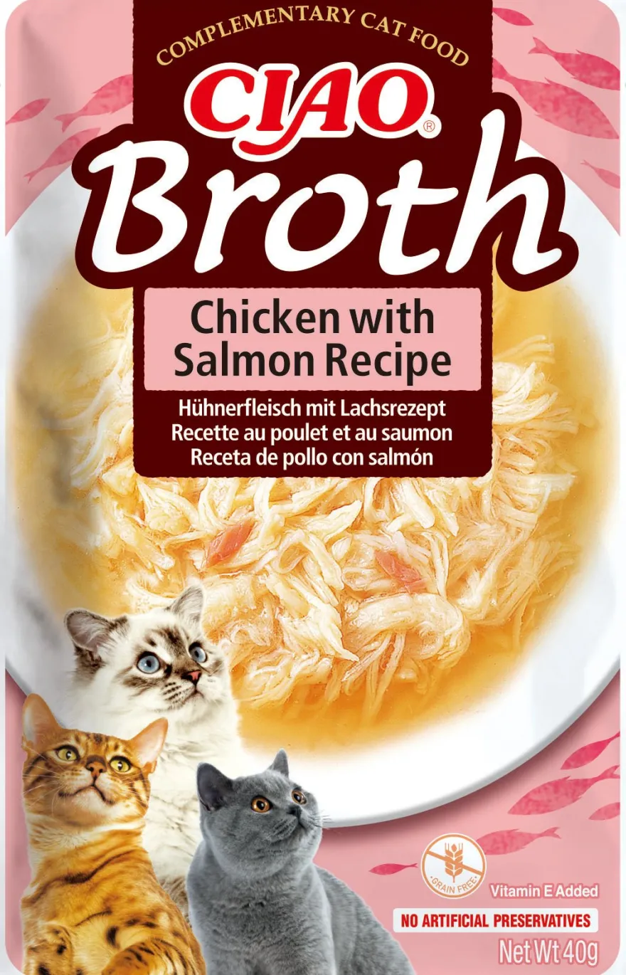 Churu Cat Ciao Broth Snack para Gatos 12x40g