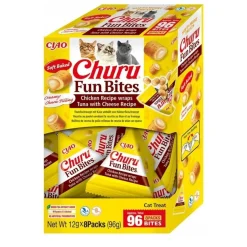 Churu Cat Fun Bites Snacks de Pollo con Queso 146g