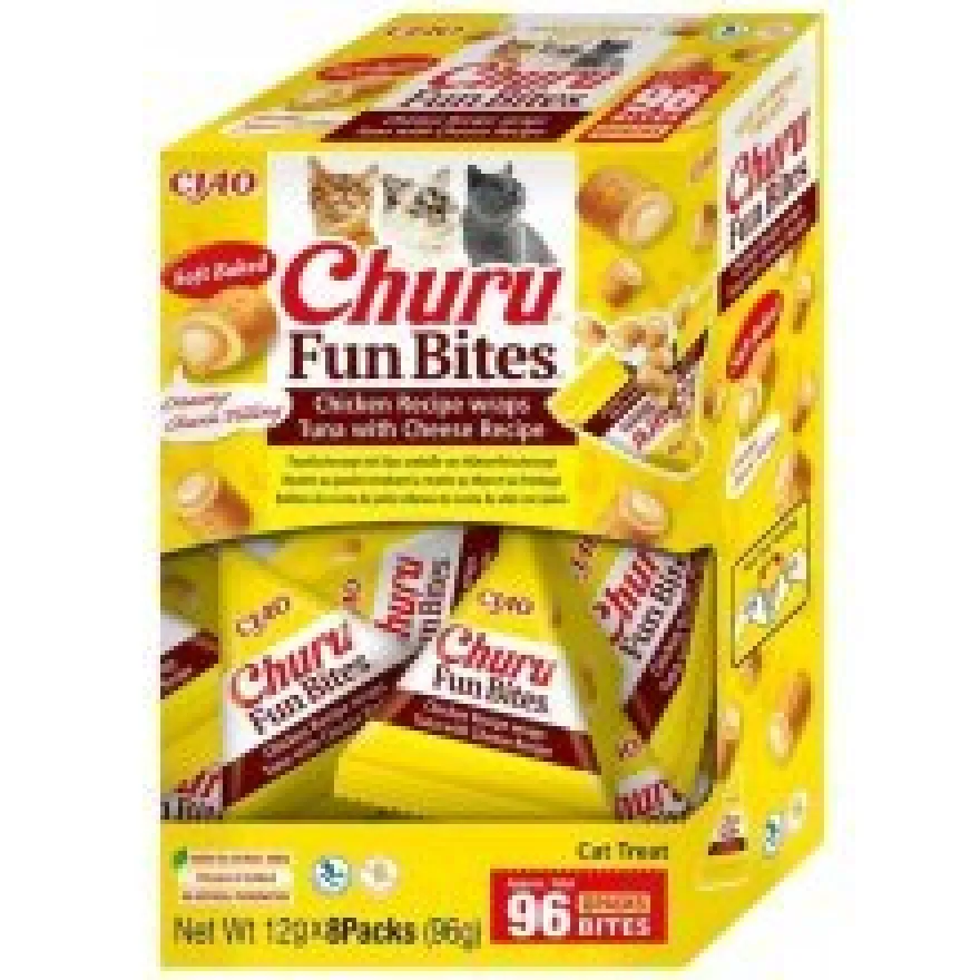 Churu Cat Fun Bites Snacks de Pollo con Queso 146g